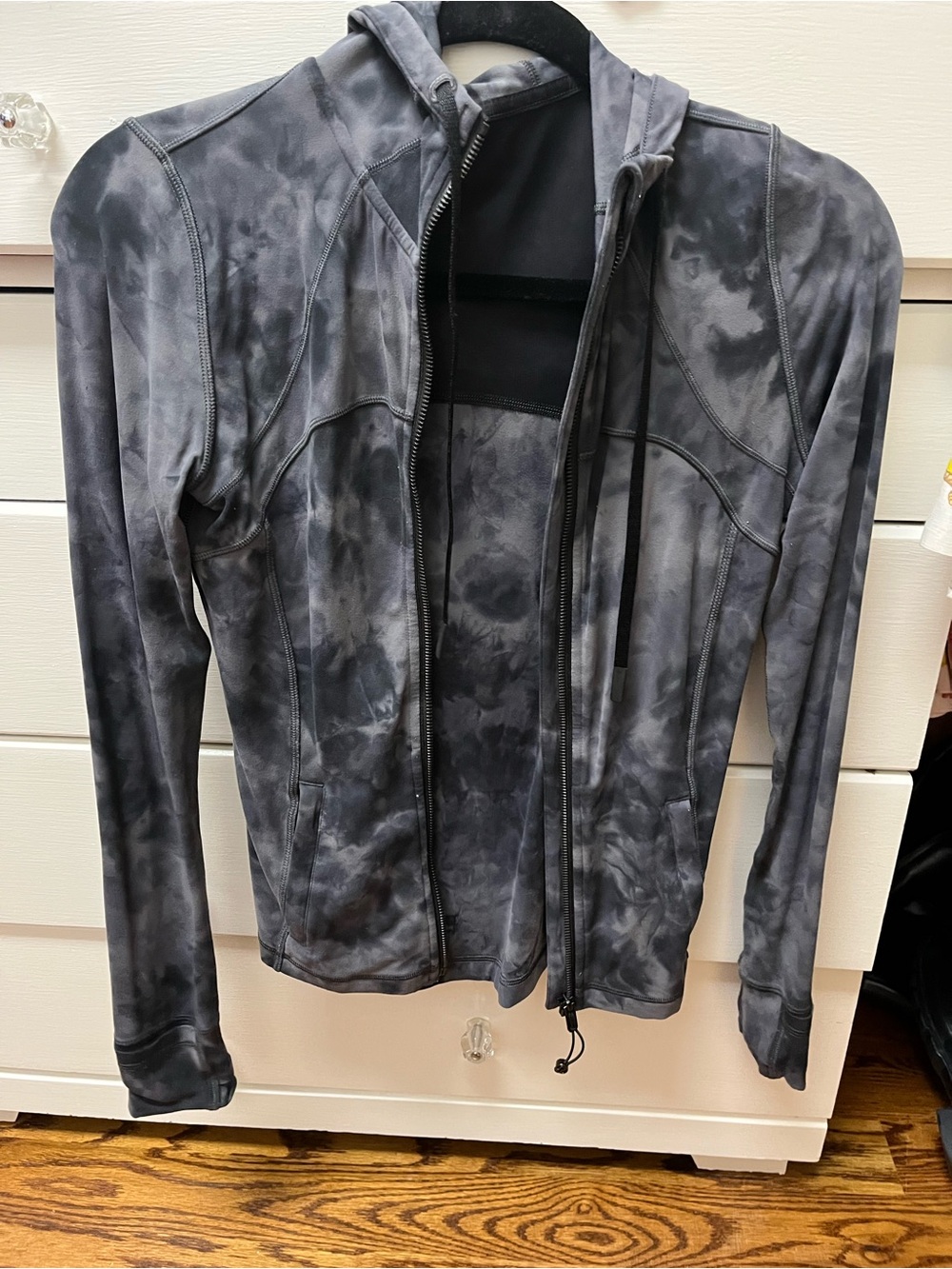 Lululemon define nulu hooded Tie-Dye Zip-Up